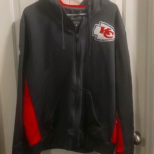 Nike Large KC Chiefs full zip therma jacket